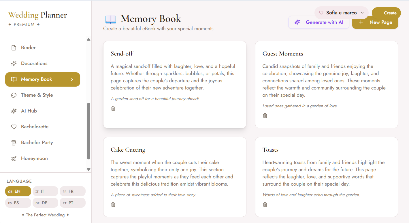 Wedding Planner Premium – The App That Turns Your Wedding Into a Masterpiece
